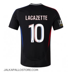 Olympique Lyonnais Alexandre Lacazette #10 Vieraspaita 2024-25 Lyhythihainen